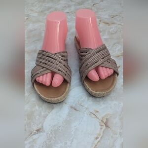 Blowfish Malibu Woman's Espadrille Slide Sandals Size 6.5